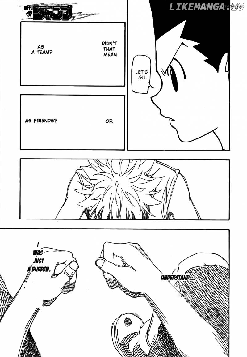 Hunter x Hunter, Chapter 316 image 11
